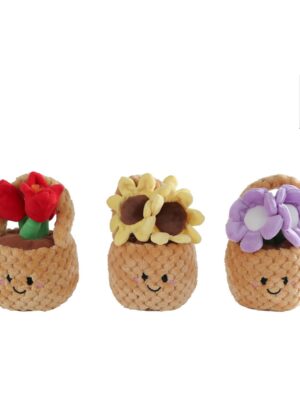 Knuffel bloemenmand