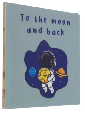 Tegeltje to the moon and back