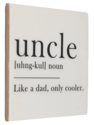 Tegeltje uncle dictionary